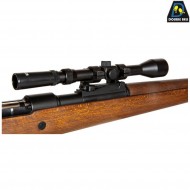 Spring rifle wwii kar98k shell ejecting REAL WOOD + scope double bell (db-031928)