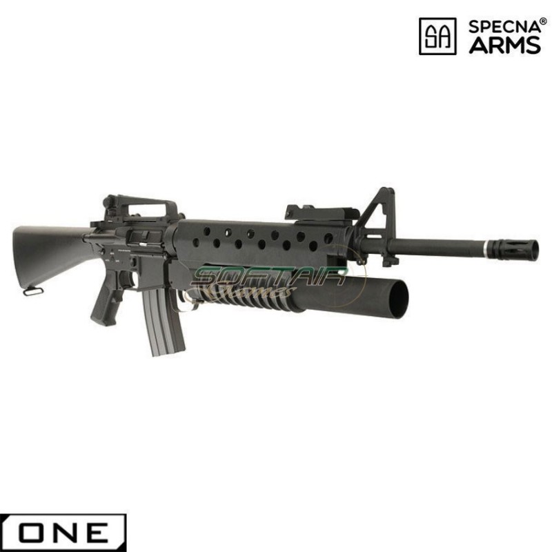 Fucile elettrico SA-G02 M16 A3 + M203 lanciagranate one™ specna arms® (spe-01-005258)