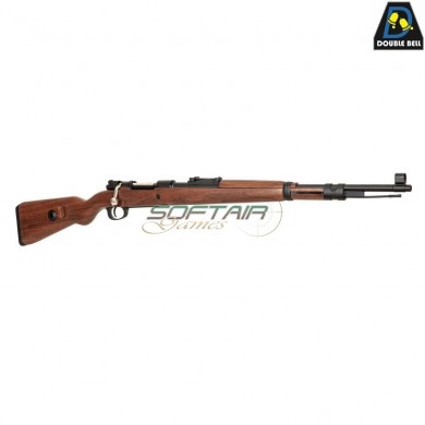 Gas rifle wwii kar98k shell ejecting double bell (db-030106)