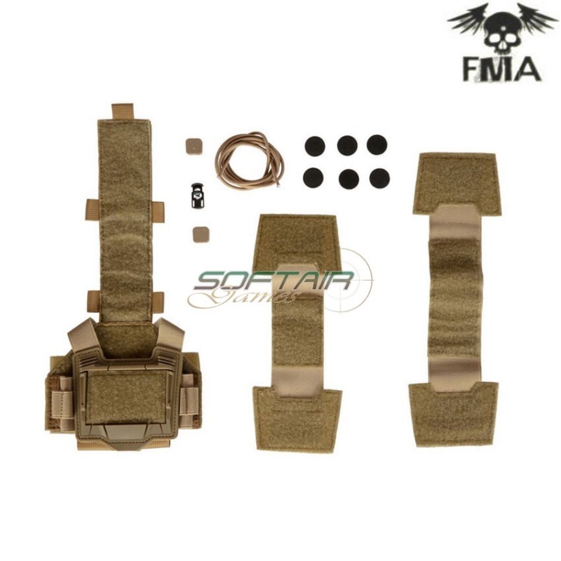Universal DARK EARTH agi bridge cover tactical helmet fma (fma-tb1368-de)