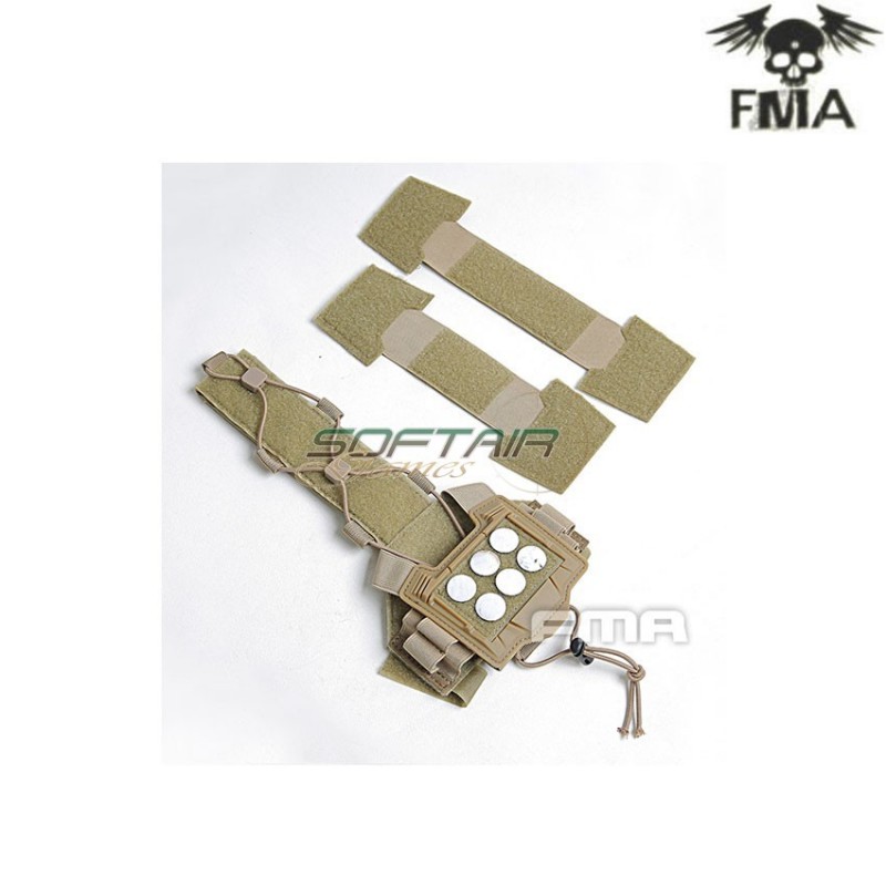 Universal DARK EARTH agi bridge cover tactical helmet fma (fma-tb1368-de)