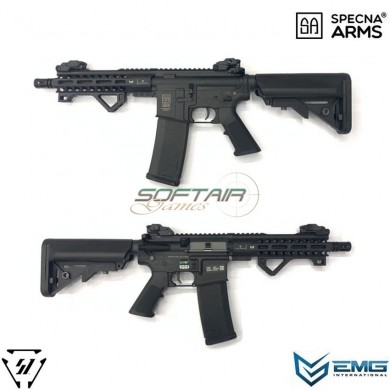 Electric rifle SA-C17 BLACK M4 Strike IND. 8" assault replica core™ EMG specna arms® (spe-01-021863)