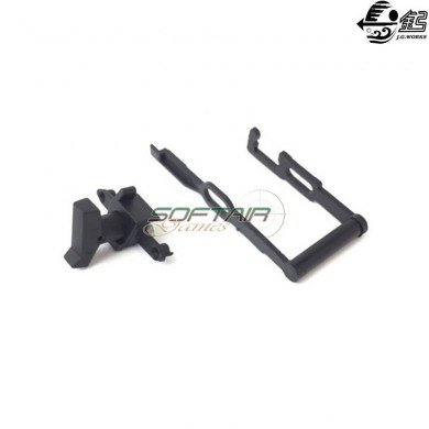 Selector plate with safety lever for M14 jing gong (jg-9422)
