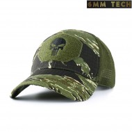 Baseball cap PUNISHER style TIGER STRIPE 6MM TECH (6mmt-18-ts) Baseball cap PUNISHER style TIGER STRIPE 6MM TECH (6mmt-18-ts)