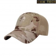 Baseball cap PUNISHER style MULTICAM ARID 6MM TECH (6mmt-18-mcad) Baseball cap PUNISHER style MULTICAM ARID 6MM TECH (6mmt-18-mcad)