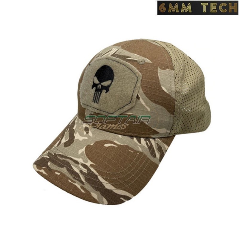 Baseball cap PUNISHER style TIGER DESERT 6MM TECH (6mmt-18-td) Baseball cap PUNISHER style TIGER DESERT 6MM TECH (6mmt-18-td)