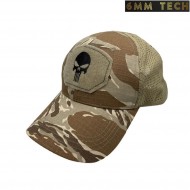 Baseball cap PUNISHER style TIGER DESERT 6MM TECH (6mmt-18-td) Baseball cap PUNISHER style TIGER DESERT 6MM TECH (6mmt-18-td)