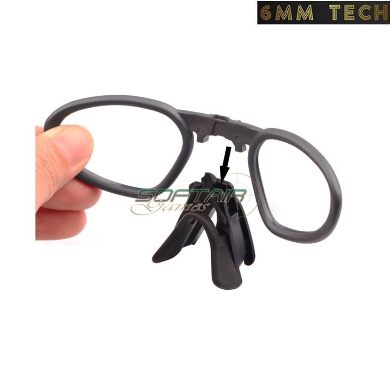 MARINE style google kit BLACK 6MM TECH (6mmt-48-bk)