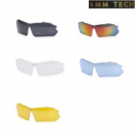 Kit occhiale CYCLE style NERO 6MM TECH (6mmt-49-bk)