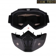 Speedsoft style NERA mask CLEAR lens 6MM TECH (6mmt-11-cl)