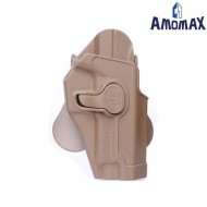 Fondina rigida DARK EARTH per pistola we/kjw/tm P226 amomax (am-27393)