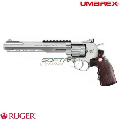 Revolver RUGER a CO2 superhawk full metal CHROME 8" UMAREX (um-3751)