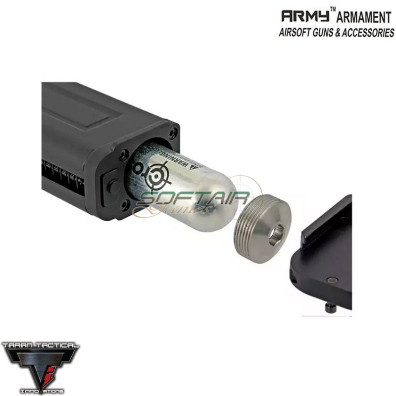 Co2 magazine 28bb black for pistol 2011 john wick 3 combat master tti army™ armament® (arm-499488)