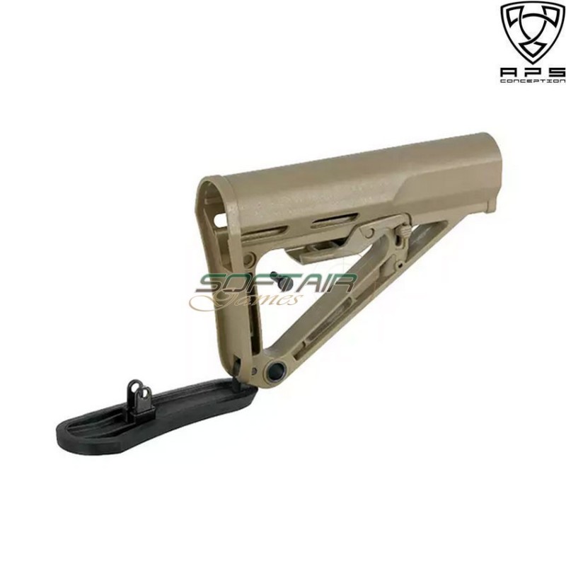 Calcio RS3 TAN per m4 aps (aps-ee105)