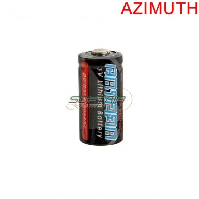 CR123 lithium 3.0v battery azimuth (az-cr123-cell)