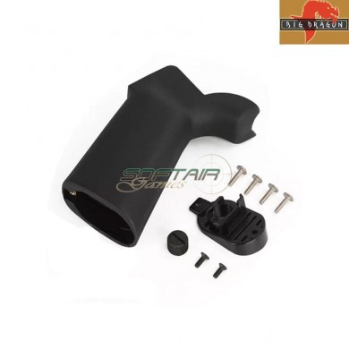 Motor grip AEG M4 UC. style BLACK big dragon (bd9519bk)