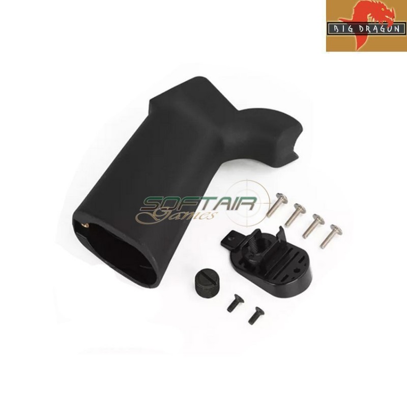 Motor grip AEG M4 UC. style BLACK big dragon (bd9519bk)