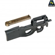 Fucile elettrico P90 rail tr NERO double bell (db-810)
