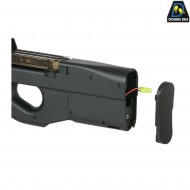 Fucile elettrico P90 rail tr NERO double bell (db-810)