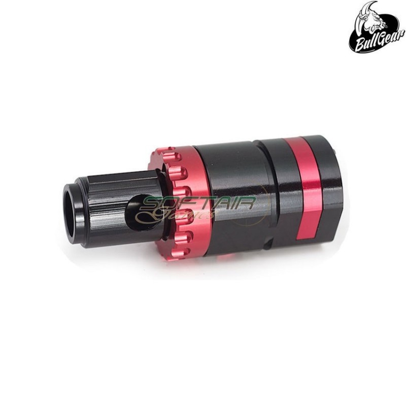 Precision aluminum CNC hop-up chamber for M249 bullgear (bullgear04)