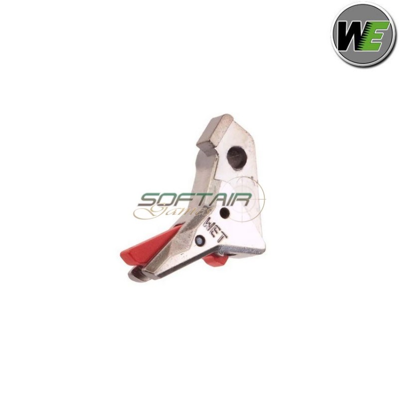Grilletto competition silver/red per glock we (we-we00276)
