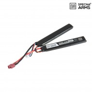 Batteria lipo connettore deans 7.4v X 2000mah 15/30c CQB type specna arms® (spe-06-024609)