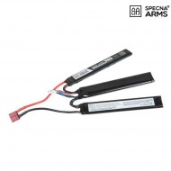 Lipo battery deans connector 11.1v X 1300mah 15/30c cqb type specna arms® (spe-06-024611)