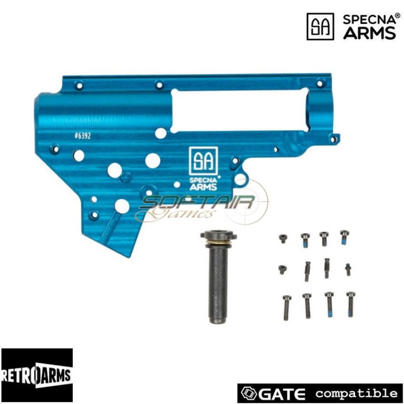 Gearbox CNC QSC V.2 8mm rinforzato retroarms specna arms® (spe-08-033789)