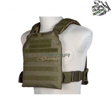 RECON plate carrier tactical vest OLIVE DRAB frog industries® (fi-033056-od)