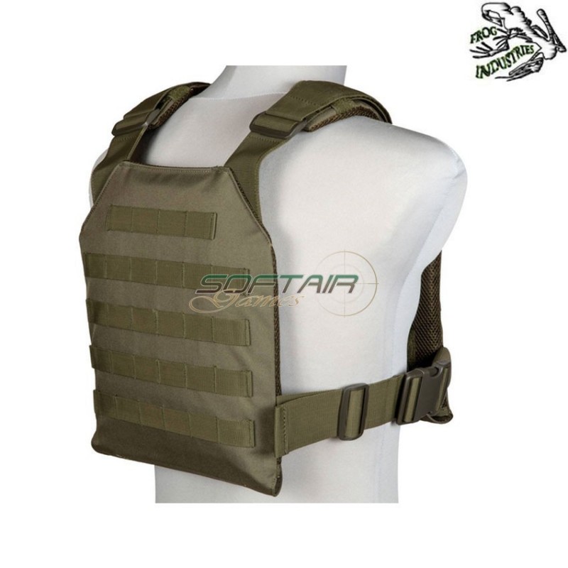 RECON plate carrier tactical vest OLIVE DRAB frog industries® (fi-033056-od)