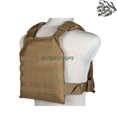 RECON plate carrier tactical vest COYOTE frog industries® (fi-033057-tan)