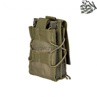 Double shingle magazine taco pouch OLIVE DRAB frog industries® (fi-033059-bk)
