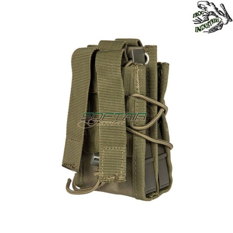 Double shingle magazine taco pouch OLIVE DRAB frog industries® (fi-033059-bk)