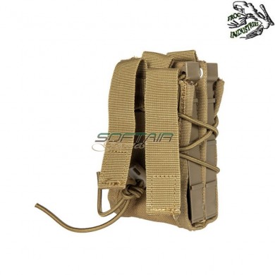 Double shingle magazine taco pouch COYOTE frog industries® (fi-033063-tan)