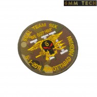 Embroidered patch Seal Team Six "We got Him" 5-1-2011 Abbottabad Pakistan 6MM TECH (6mmt-50)
