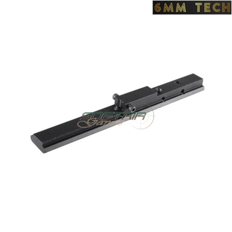 20mm tactical rail 16 slots for mosin nagant 6MM TECH (6mmt-52-bk)