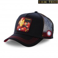 Baseball cap IRON MAN style BLACK 6MM TECH (6mmt-65-bk) Baseball cap IRON MAN style BLACK 6MM TECH (6mmt-65-bk)