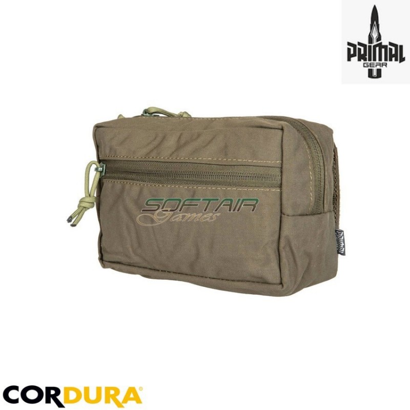 Utility drop down pouch OLIVE primal gear (pri-19-031803)