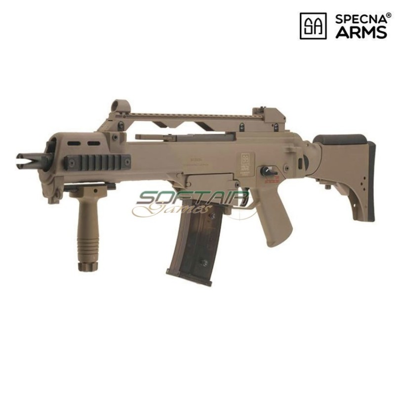 Electric rifle g36c sa-g12v ebb dark earth specna arms® (spe-01-023592)