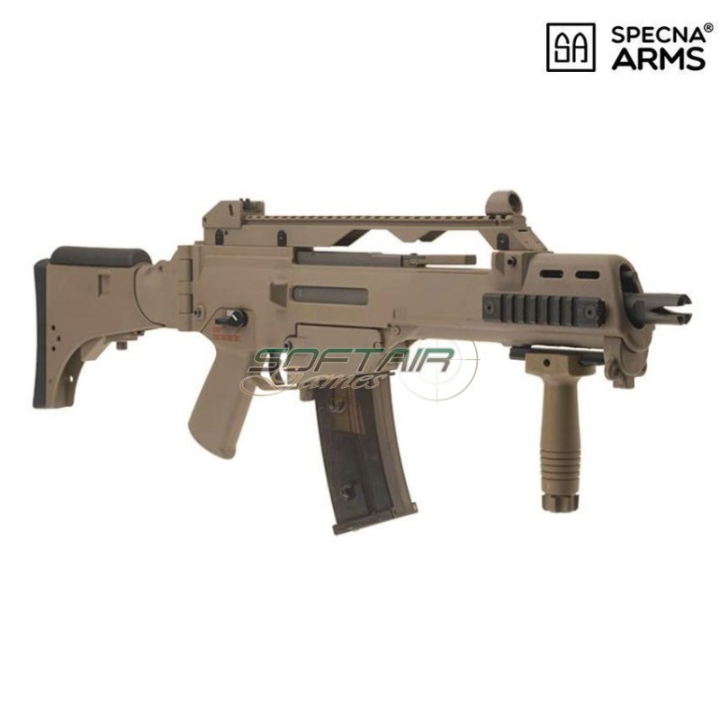 Electric rifle g36c sa-g12v ebb dark earth specna arms® (spe-01-023592)