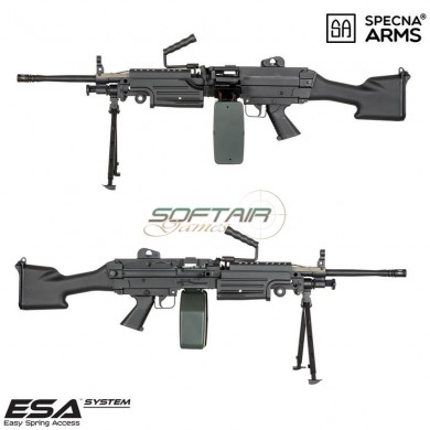 Electric machine gun sa-249 MK2 CORE™ black specna arms® (spe-01-028611)