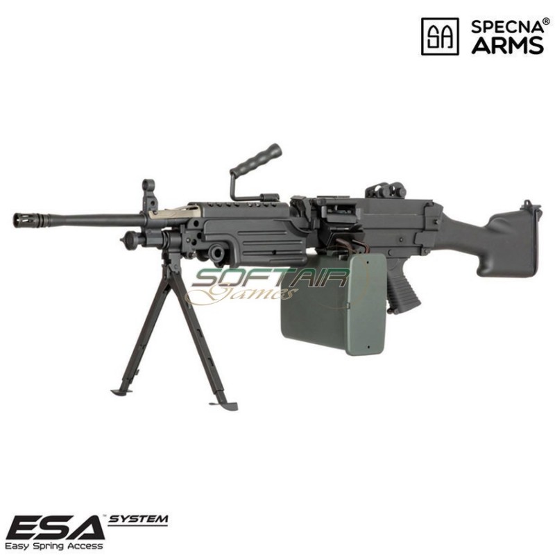 Mitragliatrice elettrica sa-249 MK2 CORE™ black specna arms® (spe-01-028611)