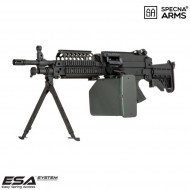 Electric machine gun sa-249 MK46 MOD0 CORE™ black specna arms® (spe-01-028609)