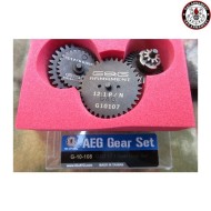 High speed 12:1 reinforced steel gear set for AEG g&g (gg-10108) High speed 12:1 reinforced steel gear set for AEG g&g (gg-10108)