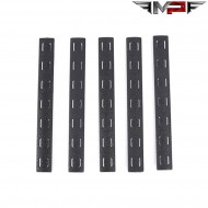 Rail panel kit 5 pezzi BCM style KEYMOD NERO mp (mp02016-bk)