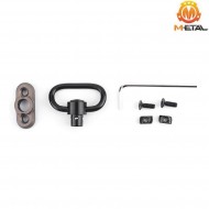 QD sling mount DARK EARTH per LC e keymod rail system metal® (me04019-de)