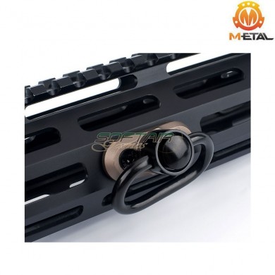 QD sling mount DARK EARTH for LC and keymod rail system metal® (me04019-de)