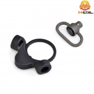 Tr. style M4 battle anello cinghia NERO per GBB metal® (me04013-bk)