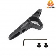 Angled foregrip BLACK ASC. style hand-Stop keyMod & LC metal® (me06087-bk)