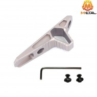 Angled foregrip DARK EARTH ASC. style hand-Stop keyMod & LC metal® (me06087-de) Angled foregrip DARK EARTH ASC. style hand-Stop keyMod & LC metal® (me06087-de)